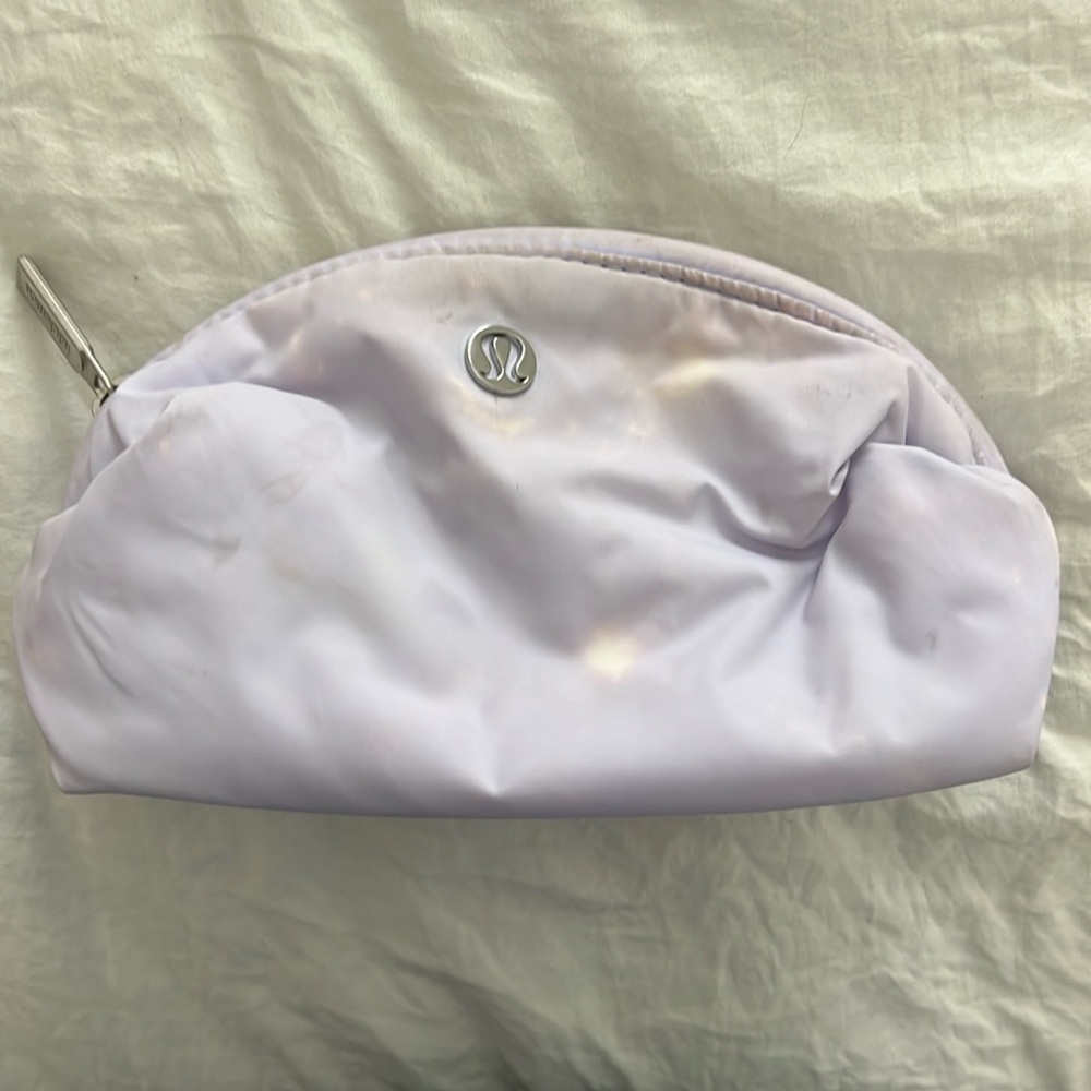 lulu makeup bag , bleach stains and makeup stains